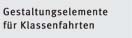 Gestaltungselemente